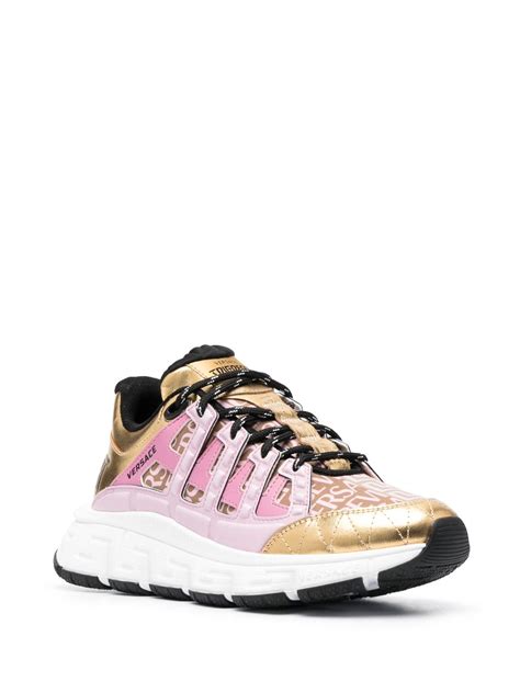 versace trigreca outfit|versace trigreca sneakers pink.